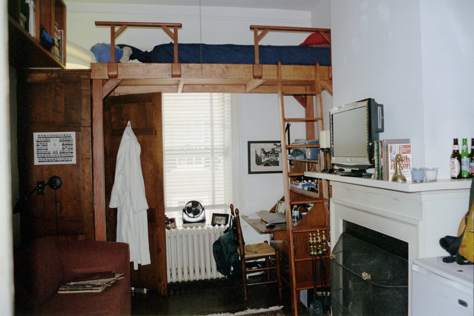 Loft over window