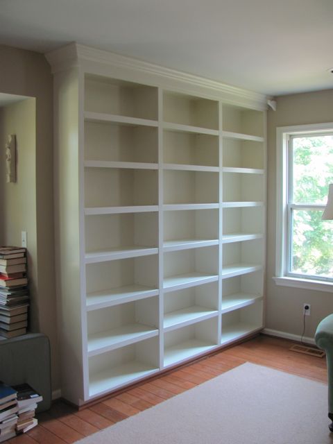 Bookcase wall